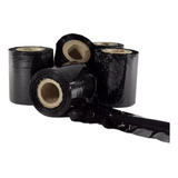 5 Rollos Film Stretch Negro 10cm