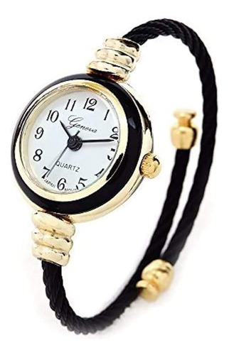 Reloj De Pulsera De Tamaño Pequeño Para Mujer Con Banda De C