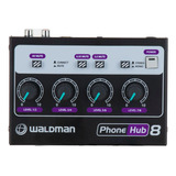 Amplificador De Fone De Ouvido 8 Canais Waldman Ph-8