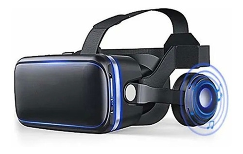 Lentes 3d Vr Audífonos P/smartphone 3d Reality Virtual