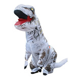 Traje Disfraz Inflable Forma Dinosaurio T-rex Para Adulto Fd