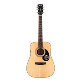 Guitarra Acústica Cort Standard Ad810e Ad810e Para Diestros Natural Open Pore Satin