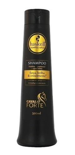 Shampoo Cavalo Forte Sem Sal 500ml Haskell
