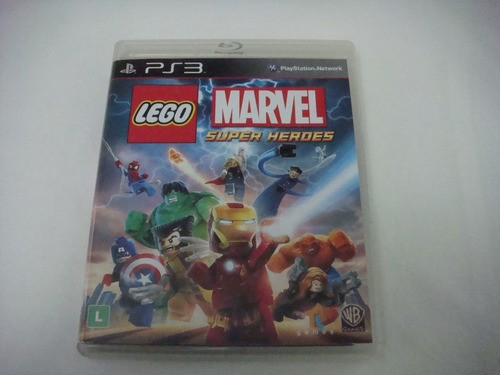 Game Ps-3 Super Heroes Marvel Lego Usado - G-01