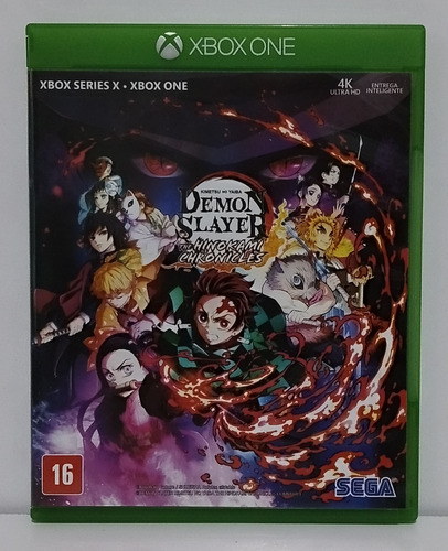 Demon Slayer Kimetsu No Yaiba Xbox One  Físico Impecável 