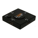 Divisor Selector Switch Hdmi 3 Puertos Full Hd Proyector Dvd