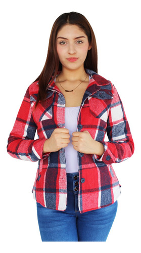 Chamarra Chaqueta Abrigo Mujer Invierno Moda Casual 0004