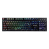 Teclado Gamer Xpg Infarex K10 Qwerty Inglês Us Cor Preto Com Luz Rgb