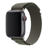 Correa Alpine Para Apple Watch 38 / 40 / 41 Mm - Color Verde - Todas Las Series - Marca Cellbox