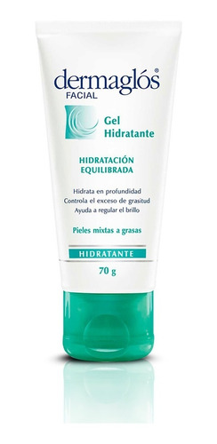 Dermaglos Gel Hidratante Para Pieles Mixtas X 70 Gr