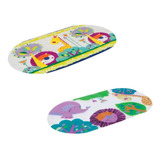 Kit 2 Tapete Banho Plástico Box Antiderrapante Bebe Infantil