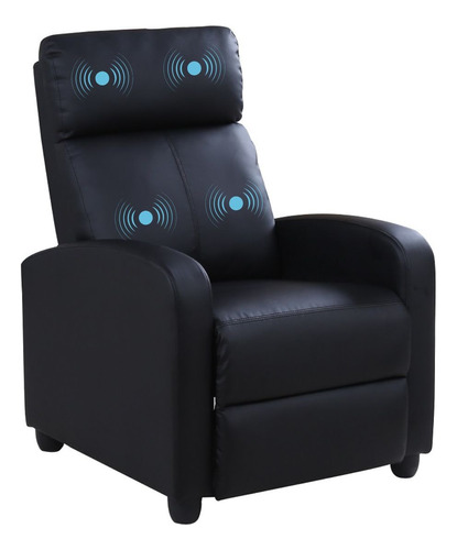   Poltrona Massagem Sofa Reclinavel Eletrica Bivolt Relaxmed