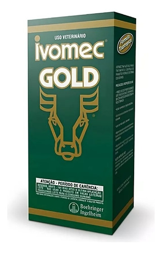 Ivomec Gold - Vermífugo Injetavel  Ivermectina 3.15%  500 Ml