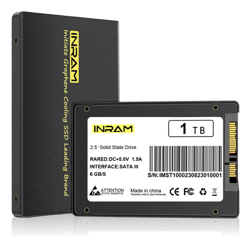 Disco Duro Interno Ssd 1tb Gb Sata3 2.5 Solido Computadora