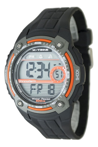 Reloj Hombre Deportivo Sumergible 100m X-time 003  Negro