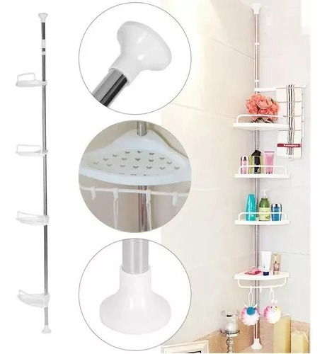 Organizador De Baño Esquinero