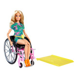 Barbie Fahionistas 165 Con Silla De Ruedas Y Rampa Mattel 