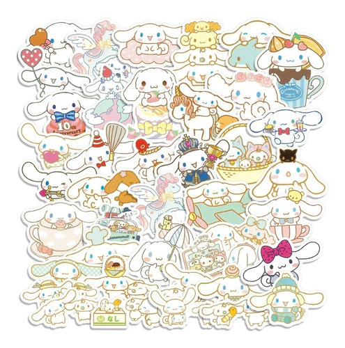 Stickers Autoadhesivo Personajes Sanrio Surtido Modelo