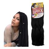 Kanekalon Jumbo Tranças Box Braid Superx 400g Fibra Especial