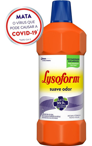 Lysoform Desinfetante Bactericida Original Todas Fragrâncias
