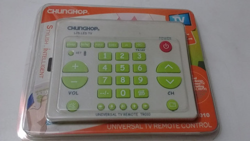 Control Remoto Tv Universal Chunghop Tr010 Con Garantía!