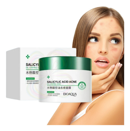 Gel Cuidado Facial Acido Salicilico Mascarilla Anti Acne F