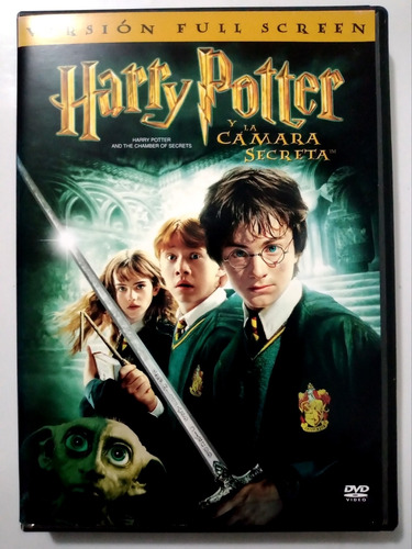 Harry Potter Y La Cámara Secreta 2 Dvds 