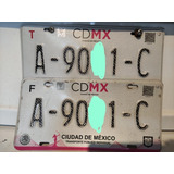 Placas Taxi Cdmx