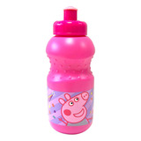 Botella Niñas 300ml Peppa Pig Disney Libre Bpa Color Fucsia