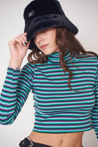 Polera Full Stripes De Ribb Mujer 47 Street