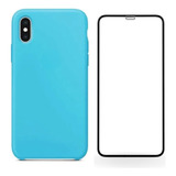 Kit Capinha Capa Case + Película 3d Compatível iPhone X/xs