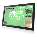 Mini Televisor Digital Portátil Leadstar Atsc Antena Tv 14