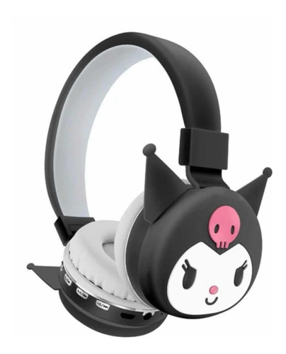 Audífonos De Diadema Kuromi Kawaii