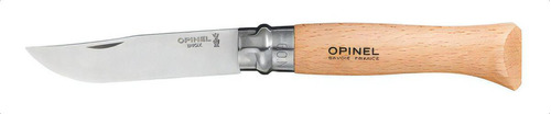 Cuchillo Opinel N°9 De Acero Inoxidable Color Crema