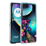 Funda Para Motorola Razr 40 Ultra Diseño Pavo Real