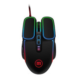 Mouse Gamer Maxell 7 Botones Gaming Tron - 1600 A 7200 Dpi