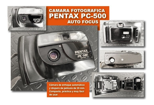 Camara Fotografica Pentax Pc-500. Autofocus