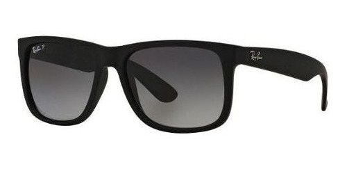 Óculos Ray-ban Justin Rb4165l 622/t3 Preto Fosco 5,7cm Nf