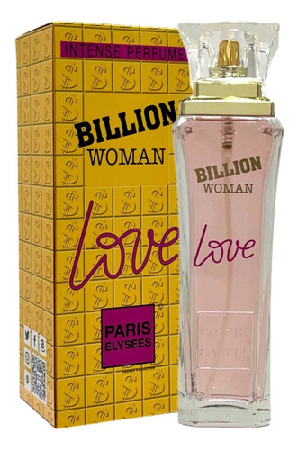 Kit Com 12 Billion Woman Love Paris Elysees 100ml - Original