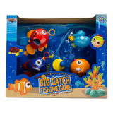 Set De Pesca Para Niños Juego Para Bañera Playa Agua Pesca 