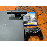 Playstation 4 Pro 1tb Negra + 1 Joystick + 1 Juego + Camara