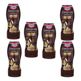 Kit C/ 6 Cobertura Para Sorvete Chocolate 190g - Dr Oetker