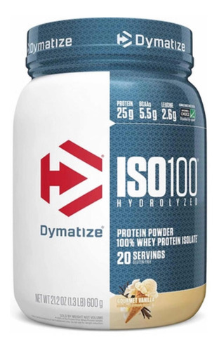 Proteina Iso 100 20 Servicios - Unidad a $186580