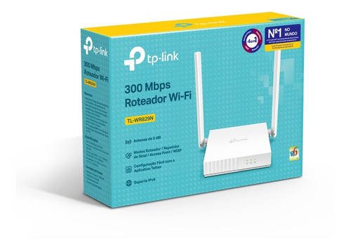 Roteador Wireless - Tp-link Multimodo 300 Mbps - Tl-wr829n