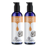 2 Aceites De Coco Cosmético Hidrata Piel Y Cabello 90ml