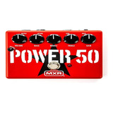 Jim Dunlop Mxr Tom Morello Power 50 Overdrive, Rojo (tbm1)