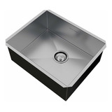 Cuba Gourmet De Inox Para Bancada Pia Cozinha Varanda 50x40 Cor Prateado