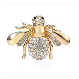 Broche Prendedor Pin Abeja Para Mujer Hombre Elegante  