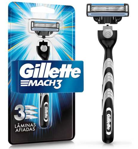 Aparelho De Barbear Gillette Mach3 Regular