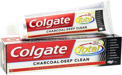 Colgate Total Carbón 12 De 140g